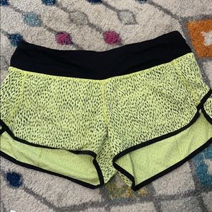RARE LULU LEMON SPEED SHORTS